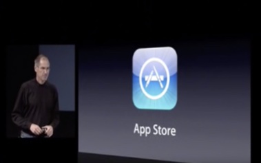 Steve Jobs announces the App Store