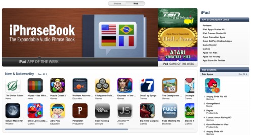 iPhraseBook featured as iPad App of the Week
